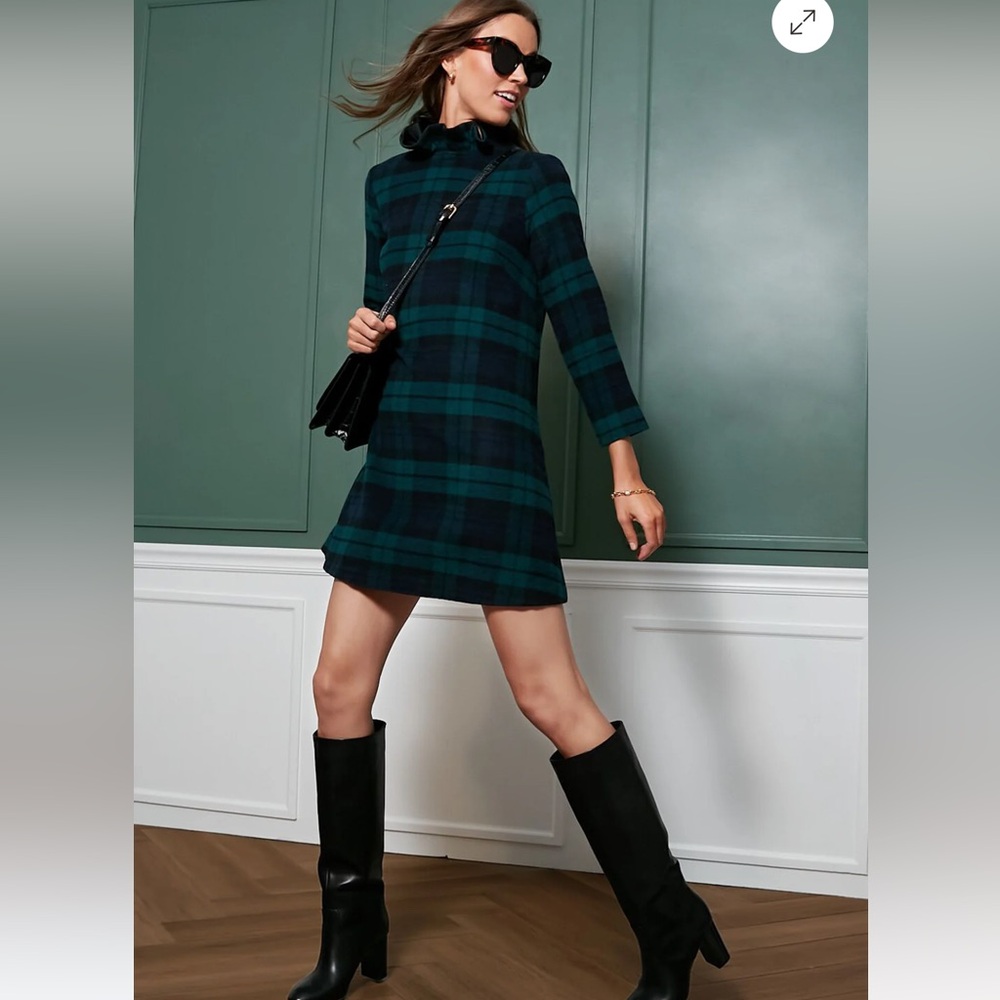 TUCKERNUCK Blackwatch Plaid Daphne Dress